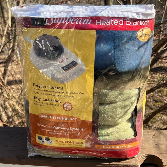 Sunbeam Bedding Sunbeam Twin Sized Heated Blanket Poshmark